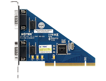 UOTEK PCI to 2-port RS-232 multi-serial card