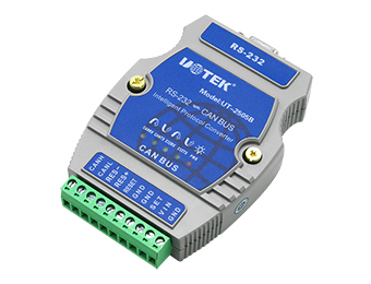 UTEK UT-2505 RS232 to CAN Bus RS-232 Turn CANBUS Intelligent Protocol Converter Industrial Adapter 
